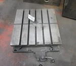 Devlieg 26X26 Airlift Rotary Indexing Table 5 T-slot 4000LB Jig Boring Mill Usa. Fixed Price $4500.00.