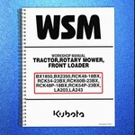 Kubota Tractor BX1850 BX2350 Workshop Manual Secured, Covered - Xl Foldout Pages. Fixed Price $43.86.
