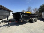 Used 2025 Iron Bull 83X16 Dump Trailer Hydraulic Jack. Fixed Price $11200.00.