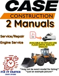 Case 321E Tier Wheel Loader Manual Service Engine Repair Shop Pdf Usb. Fixed Price $40.00.
