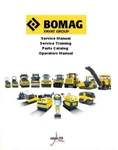 Bomag-service Manual-service Training-parts Catalog-operators. Fixed Price $50.00.