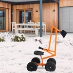 Ride-on Sand Digger Excavator For Kids 4-12, Metal Frame, 360 Seat, All-season. Fixed Price $67.99.