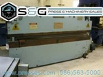 Ton Accupress 76010, 10' Bed Length, 8" Stroke, Throat Depth, 1996. Fixed Price $17500.00.