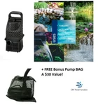 Pondmaster Proline Hy-drive 2600 Gph Waterfall Feature Pump +free Bag. Fixed Price $445.99.