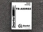 Snorkel Lift TB-A80RDZ Parts Catalog Manual. Fixed Price $125.67.
