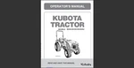 Kubota B2650, And B3350SU Tractor Workshop Service Manual. Fixed Price $37.99.