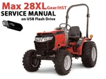 Mahindra Max 28 Xl Tractor Service + Operators Loader Manuals (usb). Fixed Price $70.20.