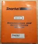Snorkel UNO-41E Boom Lift Parts Maintenance Service Repair Workshop Manual. Fixed Price $109.99.