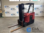 2015 3,500 Lb. Raymond Model 425-C35TT Stand-up Electric Forklift. Fixed Price $13500.00.