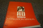Ro TC-40-1 TC-40-2 TC-50-4 TC-70-1 TC-70-2 Crane Owner Installation Manual. Fixed Price $181.84.