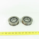 4-1/4" Od Belt Roller Bearing 40MM Bore From Cat ND3000-36V Lot Of 2. Fixed Price $29.24.