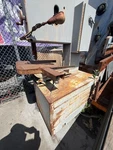 Grob 4V-24 Vertical 24" Throat Industrial Metal/wood 1975 Usa. Fixed Price $1500.00.
