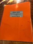 Kioti 1210 Front End Loader LB1914 Tractor Operators Manual. Fixed Price $88.00.