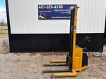 Big Joe PDI-24-T12 Walk Behind Pallet Lift Truck 2000LBS 24V Straddle STACKER12'. Fixed Price $3550.00.