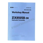 Hitachi Zaxis ZX85USB-5N Excavator Workshop Service Manual. Fixed Price $127.00.