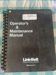 Link-belt 2800Q 3400Q Quantum Excavator Operator Maintenance Manual Book Shop. Fixed Price $95.39.