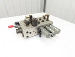 Hyster Hydraulic Manifold Block From E60Z-33 Forklift 8530551. Fixed Price $349.98.