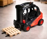 Bruder 02511 Linde H30D Fork Lift W/2 Pallets - 1:16 Scale Mint With Box!. Fixed Price $19.95.
