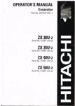 Hitachi ZX30U-2 ZX35U-2 ZX40U-2 ZX50U-2 Excavator Instruction/maintenance Guide. Fixed Price $87.12.