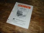 Kubota B2032 Front Blade B6100-B7200 Parts Catalog Shop Service Repair Manual. Fixed Price $117.84.