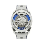 M.A.D.1 Edition By Mb&f Steel Auto 42MM Exposted Movement Watch Blue. Fixed Price $5652.00.