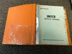 Hitachi UH172 Trackhoe Crawler Excavator Shop Service Repair Manual. Fixed Price $110.42.