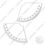 Fits National 800D Angle Decal Kit - Set Of 2 7 Year Outdoor 3M Vinyl!. Fixed Price $99.95.
