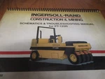 Ingersoll Rand Pt 125R Roller Schematics & Troubleshooting Manual. Fixed Price $75.00.