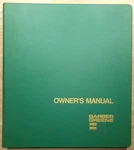 Barber Green BG-225 Asphalt Paver Parts Operation & Maintenance Manual Book. Fixed Price $39.99.