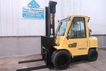 Hyster H80XM, 8,000# Pneumatic, Lp Gas, 2 Stage Mast, Sideshift, Cab, Dual Tire. Fixed Price $34900.00.