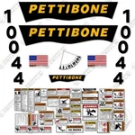 Fits Pettibone 10044 Decal Kit Telescopic Forklift Warning Safety- 3M Vinyl!. Fixed Price $249.95.