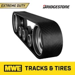 Fits Vogele Super 1700-3I 14" Bridgestone Extreme Duty Paver Rubber Track. Fixed Price $6929.00.