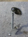 (1) Vintage Clip Door Edge Mirror 8" Long Arm Towing Trailer Truck.. Fixed Price $60.00.
