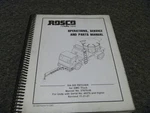 Rosco RA-300 Patcher For Gmc Truck Parts Operator & Service Manual Sn 49276- Xz. Fixed Price $76.21.