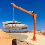 1100LB Truck-mounted Hoist W/ 12V Electric Winch Pickup Jib Cranes. Fixed Price $603.40.
