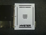 Hyster C219 E30HSD3 E35HSD3 E40HSD3 Electric Rider Truck Service Repair Manual. Fixed Price $160.30.