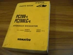 Komatsu PC200-6 PC200LC-6 Hydraulic Excavator Parts Catalog Manual A80001-UP. Fixed Price $147.50.