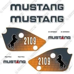 Fits Mustang 2109 Decal Kit Skid Steer Replacement Stickers - 7 Year 3M Vinyl!. Fixed Price $224.95.