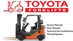 Toyota Forklift Service Manuals-parts MANUALS-SERIES2-5-6-7-8-9 On Flash Drive. Fixed Price $105.00.