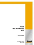 Case TV380 Skid Steer Loader Nrc Parts Catalog. Fixed Price $99.00.