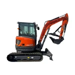 Ton, Kubota Diesel Engine Mini Excavator W/ Hydraulic Thumb & A/c CFG-40UF. Fixed Price $31733.27.