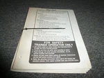 Hyster C340A & C350B Steel Wheel Roller Owner Operator Manual User Guide Xz. Fixed Price $103.12.