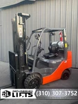 Toyota 8FGCU30 Stage Sit Down Propane Lpg Cushion Tire Forklifts Low Hours!. Fixed Price $19950.00.