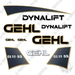 Fits Gehl DL11-55 Decal Kit Telescopic Forklift 7 Year Outdoor 3M Vinyl!. Fixed Price $274.95.