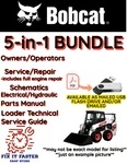 Bobcat S570 Skid Steer Service Repair Engine Manual Schematics Parts Pdf All S/n. Fixed Price $24.99.