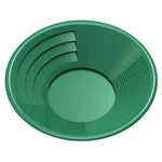 Green 8 Inch Gold Mining Pan For Prospecting 2 Riffle Types. Fixed Price $10.00.