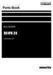 Komatsu D51PX-24 Bulldozer Parts Catalog Manual Sn B25001-UP. Fixed Price $149.00.