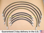 Jcb Backhoe- 3/8 Bsp Front Loader Arm Hose Kit L+r, Pcs. (612/00100 612/71002). Fixed Price $249.90.