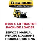 New Holland B100C Lr Tractor Loader Backhoe Manual Service Engine Shop Pdf. Fixed Price $35.00.