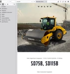 Volvo SD75B Drum Compactor Roller Service Repair Manual Construction Pdf Usb. Fixed Price $59.99.